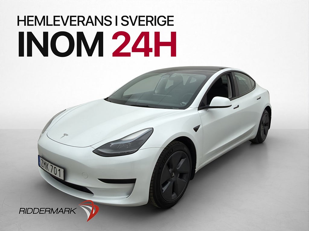 Tesla Model 3 Standard Range Autopilot Panorama Svensksåld