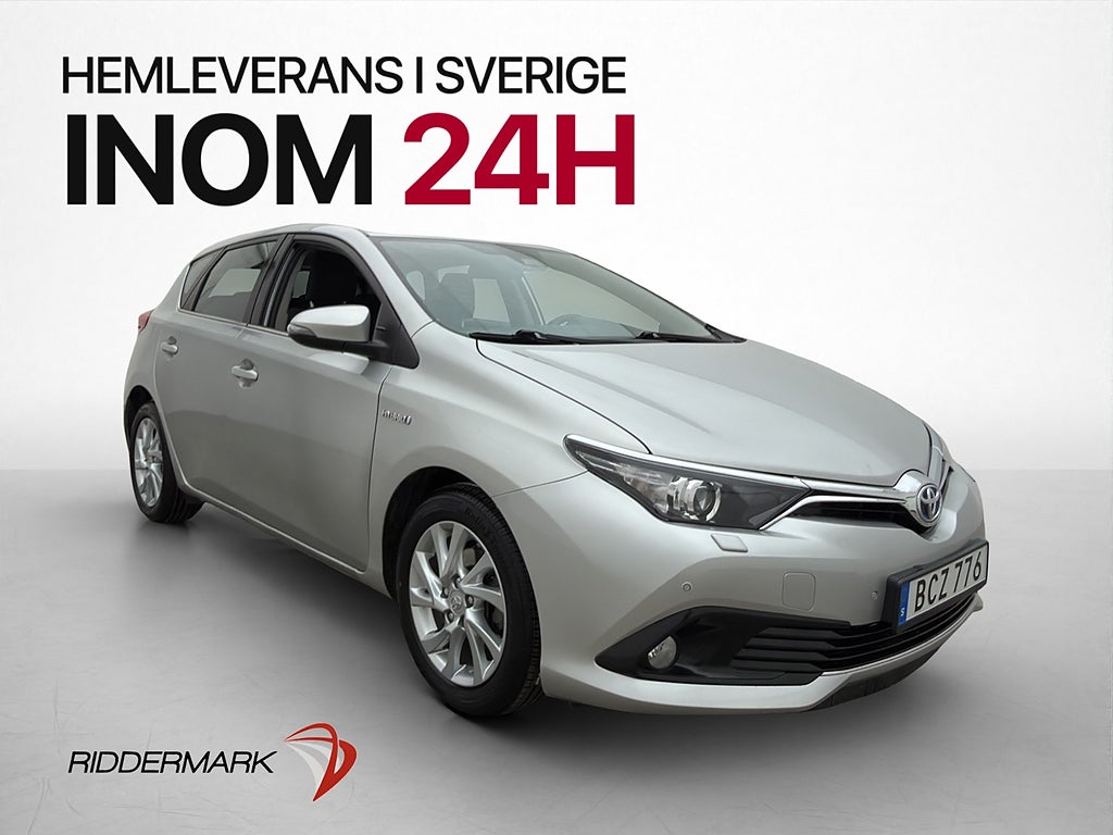 Toyota Auris Hybrid 136hk Active Kamera P-Sensorer 0,36L/Mil