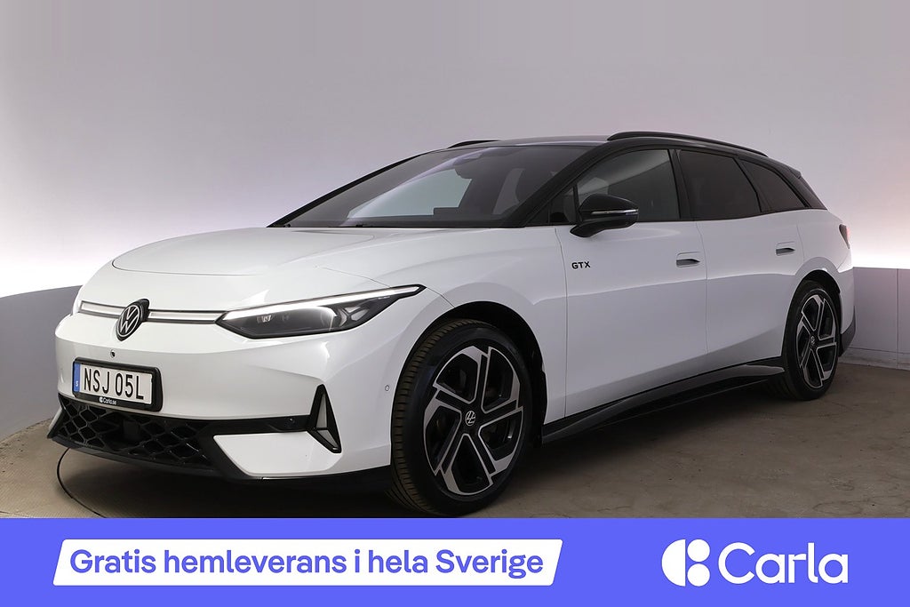 Volkswagen ID.7 GTX Tourer Plus Drag Elstol HUD BLIS H/K 360