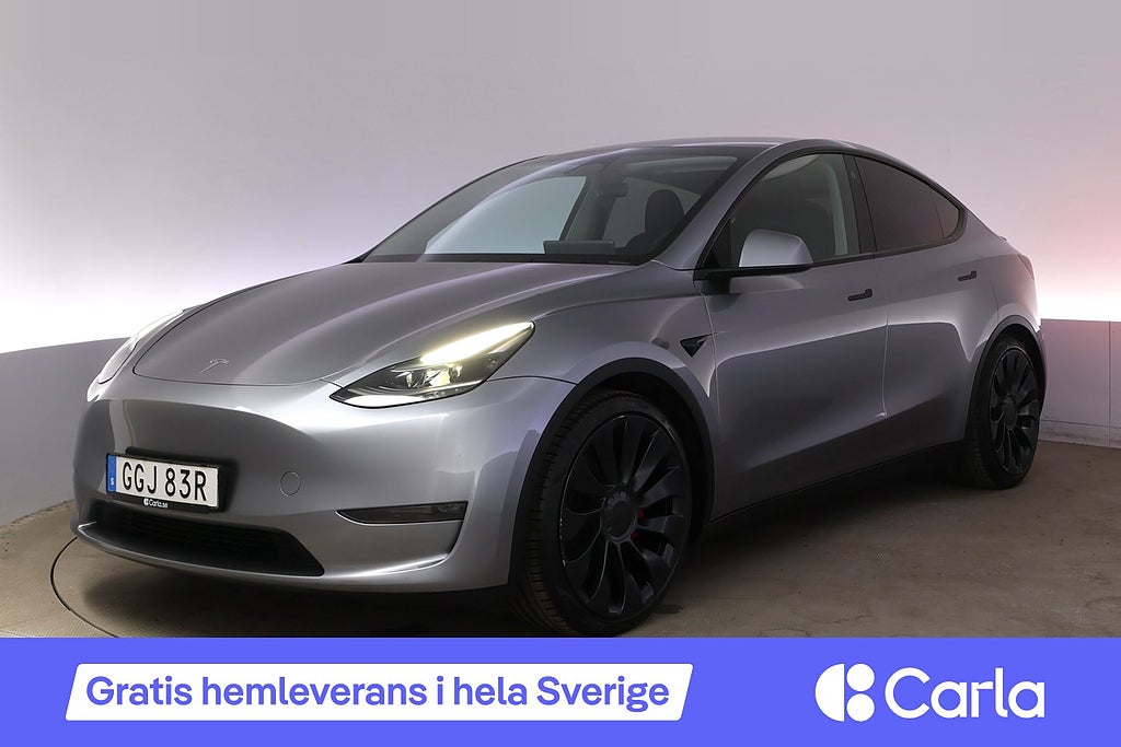 Tesla Model Y Performance AWD Autopilot Panorama Drag