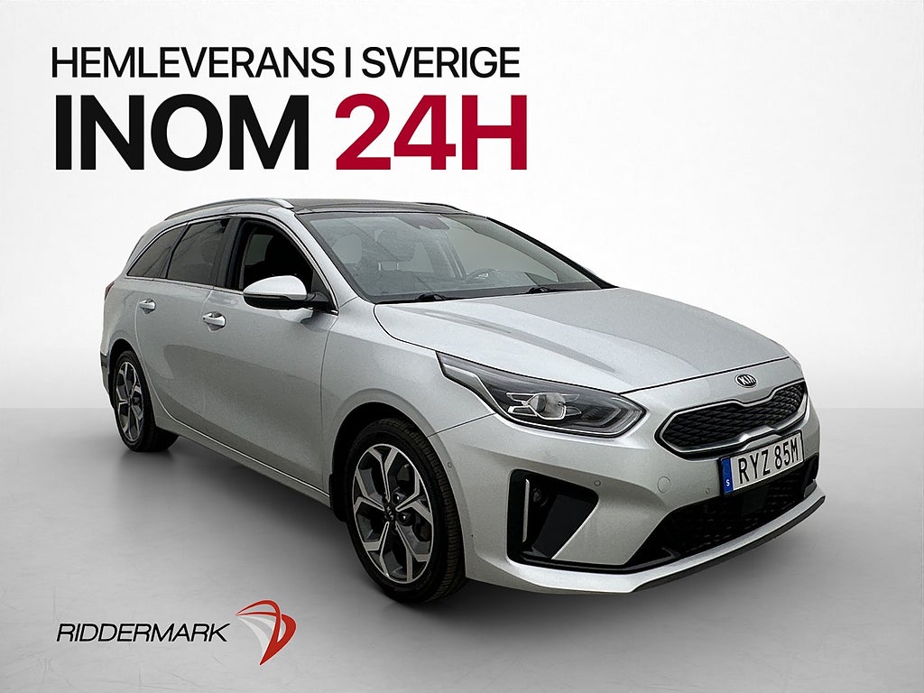 Kia Ceed Plug-in Taklucka Läder Kamera Navi P-Sensorer Drag