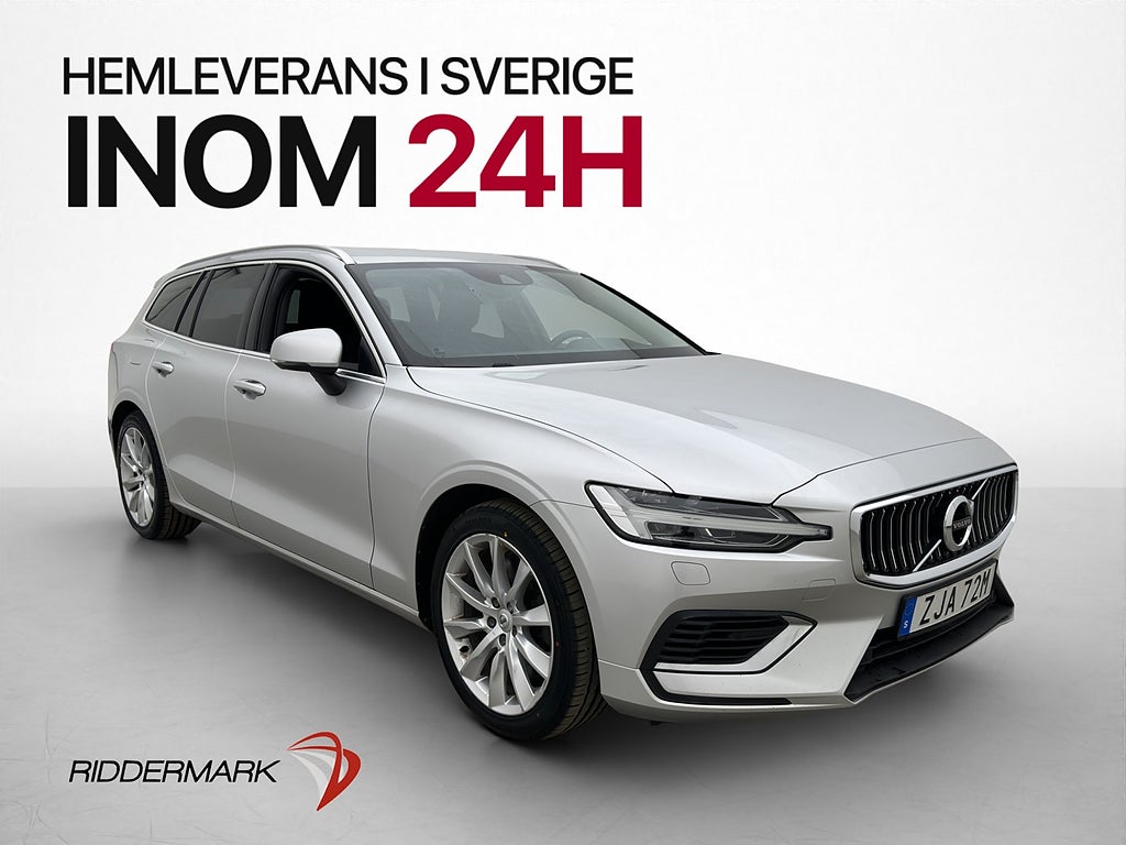 Volvo V60 Recharge T6 AWD Exp VOC Värm Kamera CarPlay MOMS