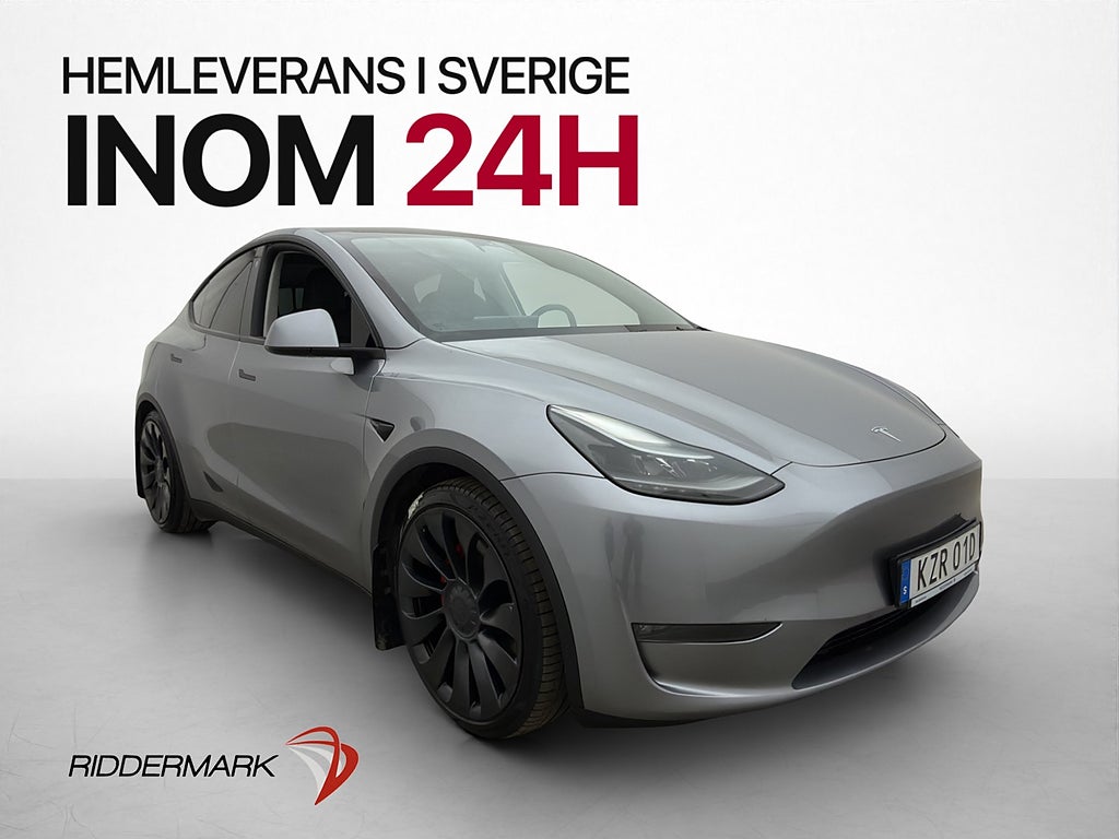 Tesla Model Y Performance Autopilot Svensksåld MOMS