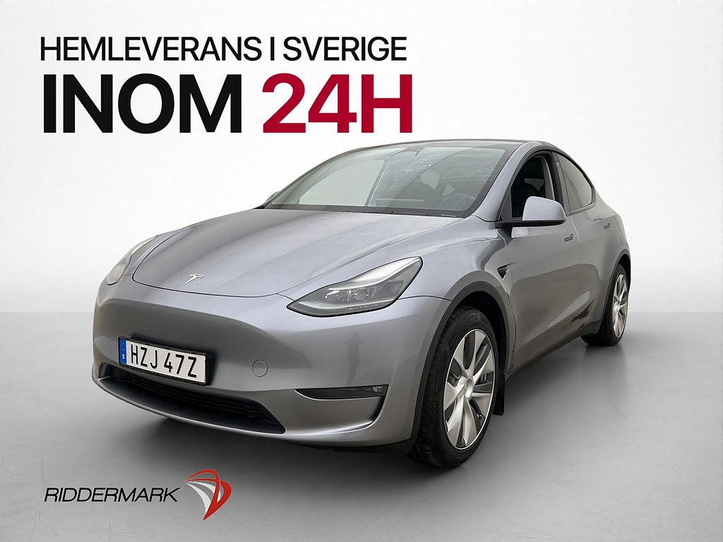 Tesla Model Y Long Range AWD Dragkrok Pano Navi 1 Ägare