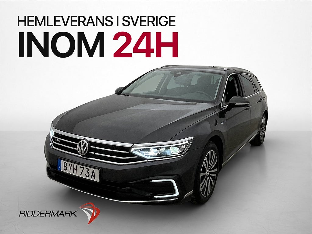 Volkswagen Passat GTE 218hk Värmare Cockpit Dragkrok Kamera