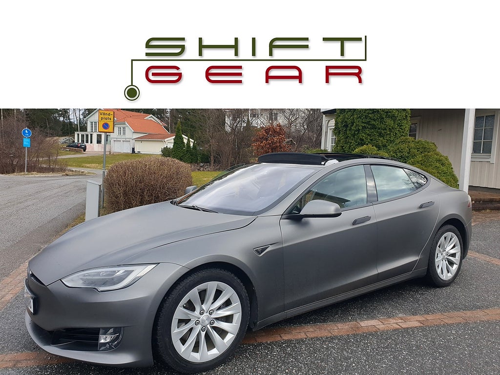 Tesla Model S 75D Free SuC 1 ägare CCS MCU2 PREMIUM Soltak Köldpaket