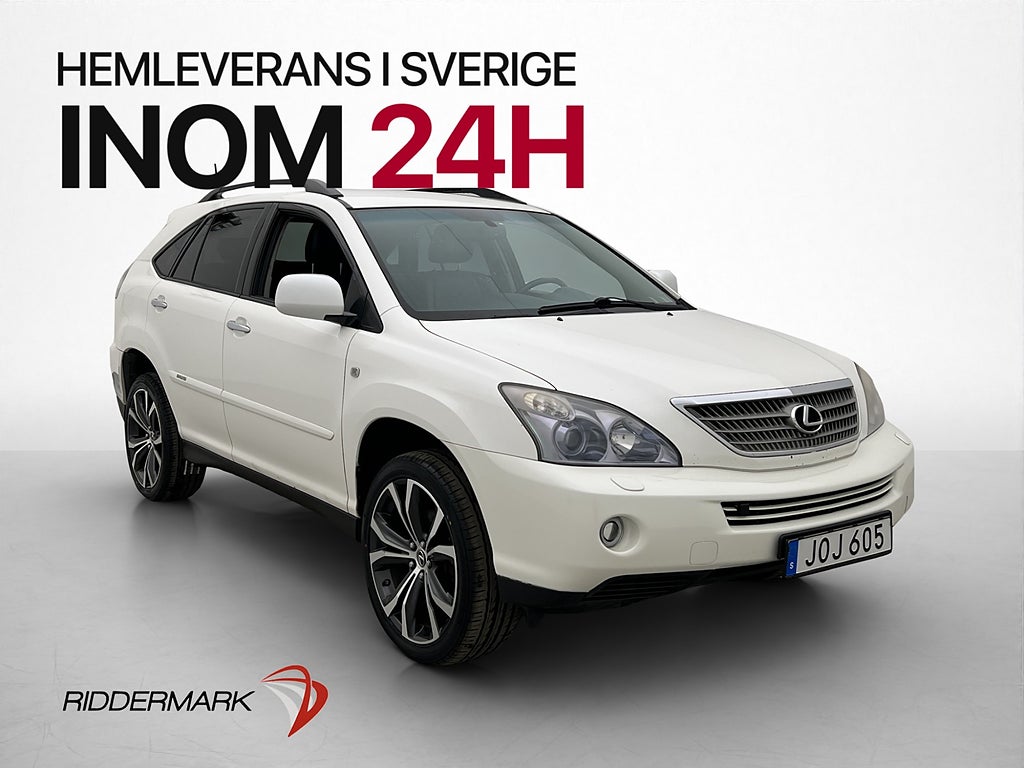 Lexus RX 400h AWD Två-Brukare M&K-Värm Skinn Elstolar Drag