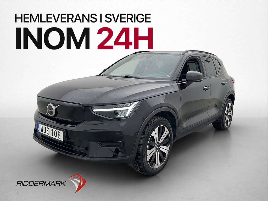 Volvo XC40 Recharge Single Motor Core Värm Dragkrok Kamera