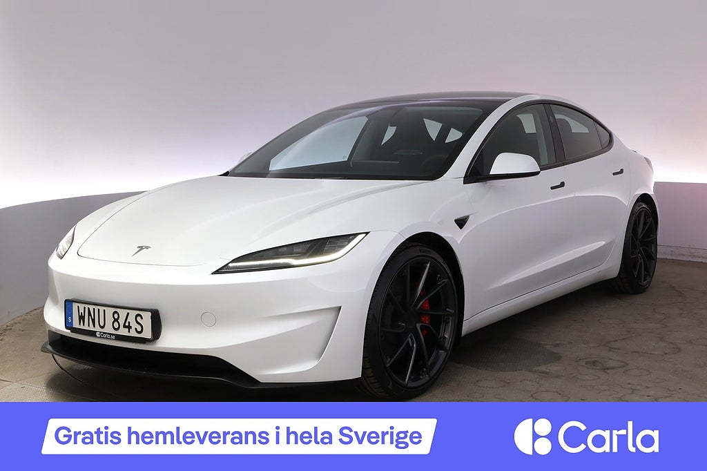 Tesla Model 3 Performance Autopilot Panorama