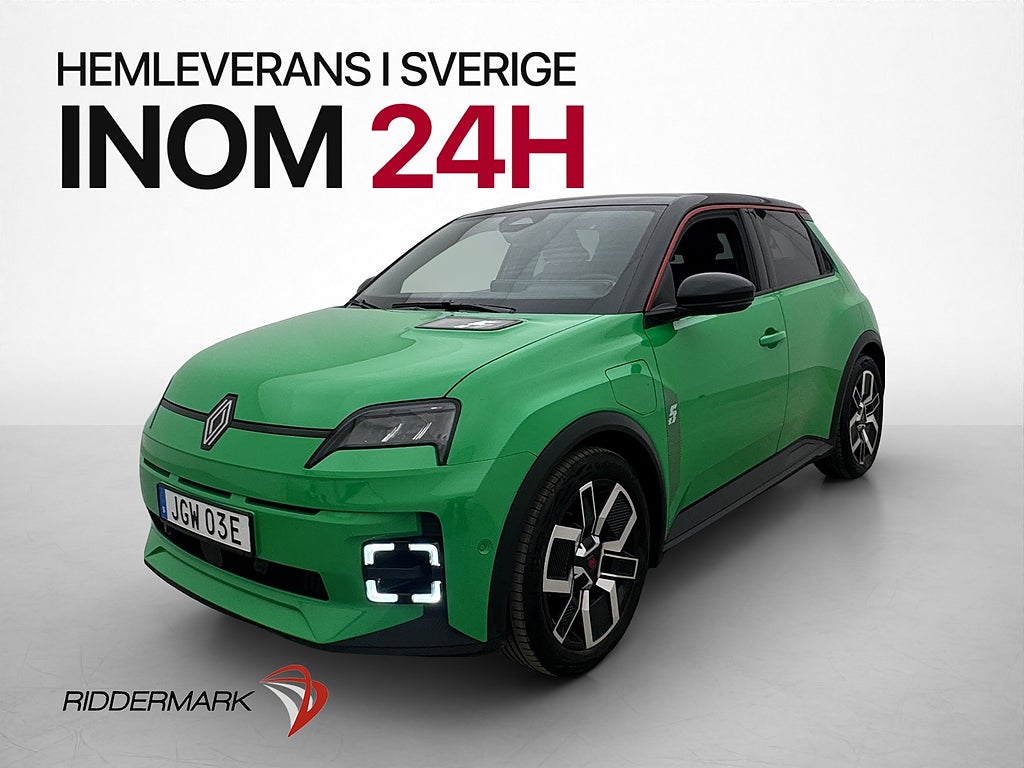 Renault 5 E-Tech 52 kWh 150hk Electric Techno Kamera CarPlay