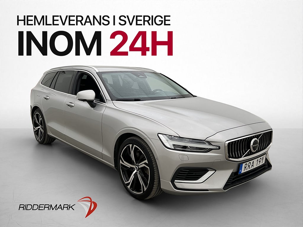 Volvo V60 Recharge T6 AWD Core Keyless Värm 360° Drag MOMS