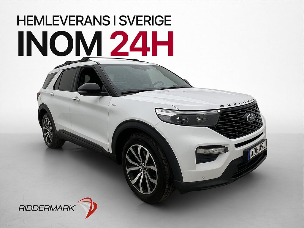 Ford Explorer Plug-In ST 7-Sits Pano Läder 360° Keyless Drag