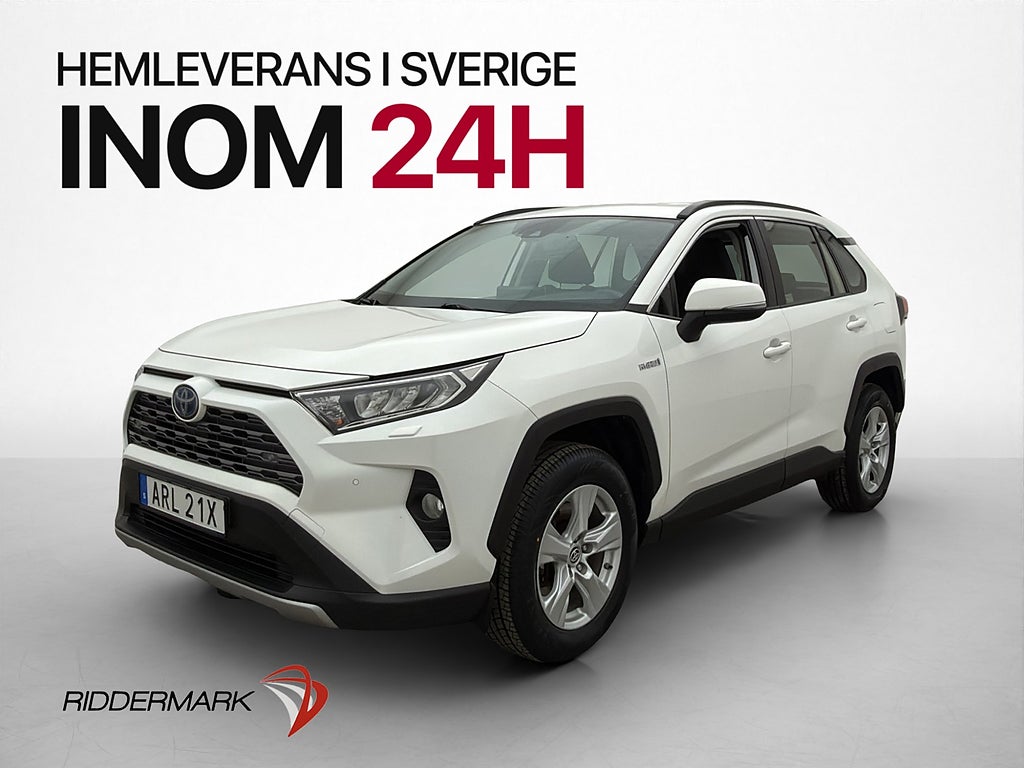 Toyota RAV4 Hybrid AWD 222hk Active Dragkrok Kamera Rattvärm