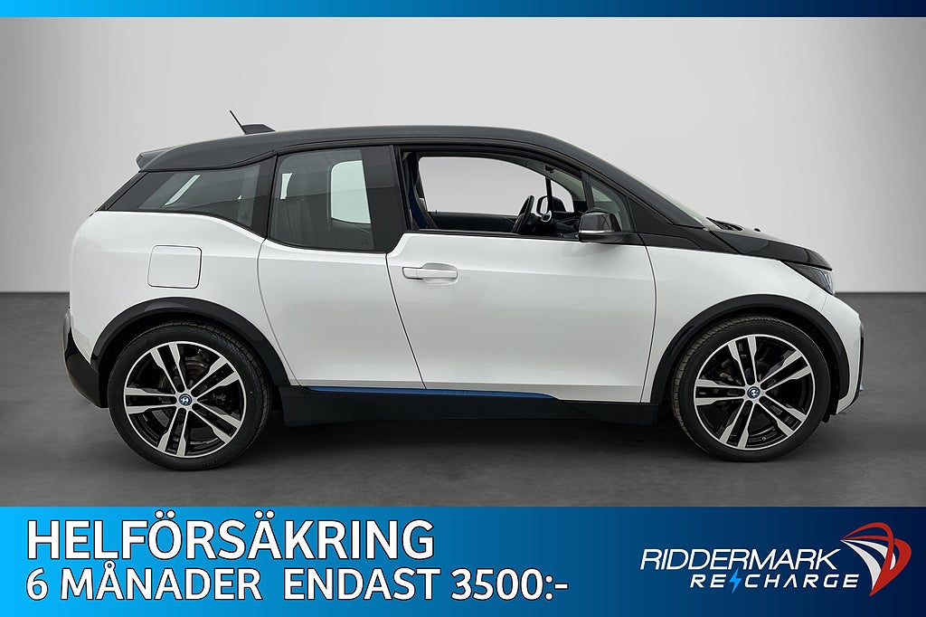 BMW i3s 120 Ah Advanced Charged Värmepump Navi Sensorer