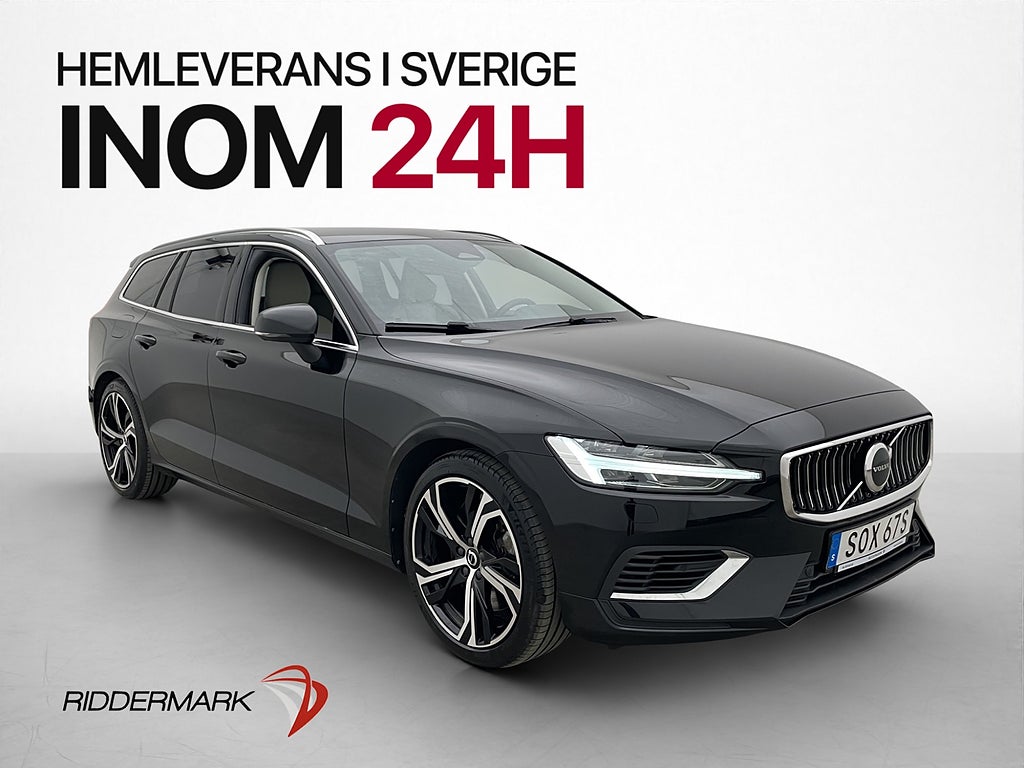 Volvo V60 Recharge T8 AWD Inscription H/K Läder Kamera Värm