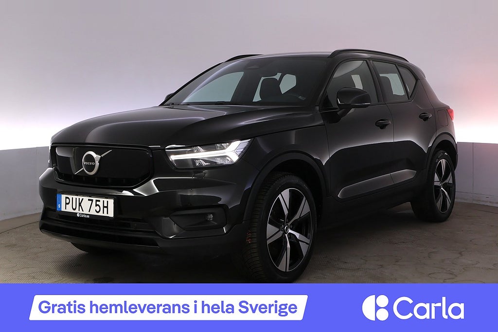 Volvo XC40 P6 Recharge Plus Kamera Elstol BLIS LED Navi