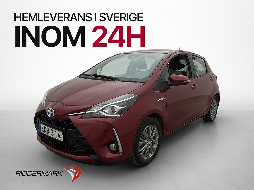 Toyota Yaris Hybrid Active Kamera M-värmare Lane Assist