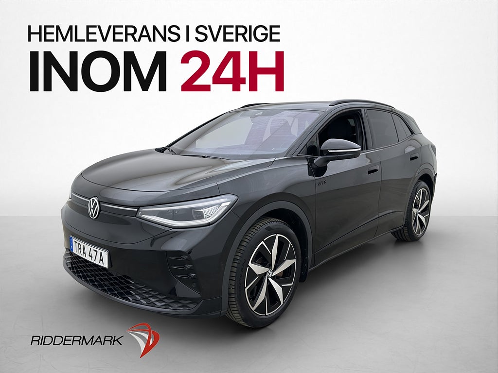 Volkswagen ID.4 GTX 299hk Värmare Dragkrok 360° Halvskinn