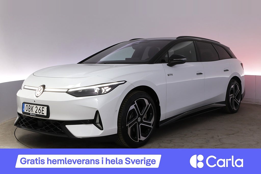 Volkswagen ID.7 GTX Tourer Plus Drag Elstol HUD BLIS H/K 360