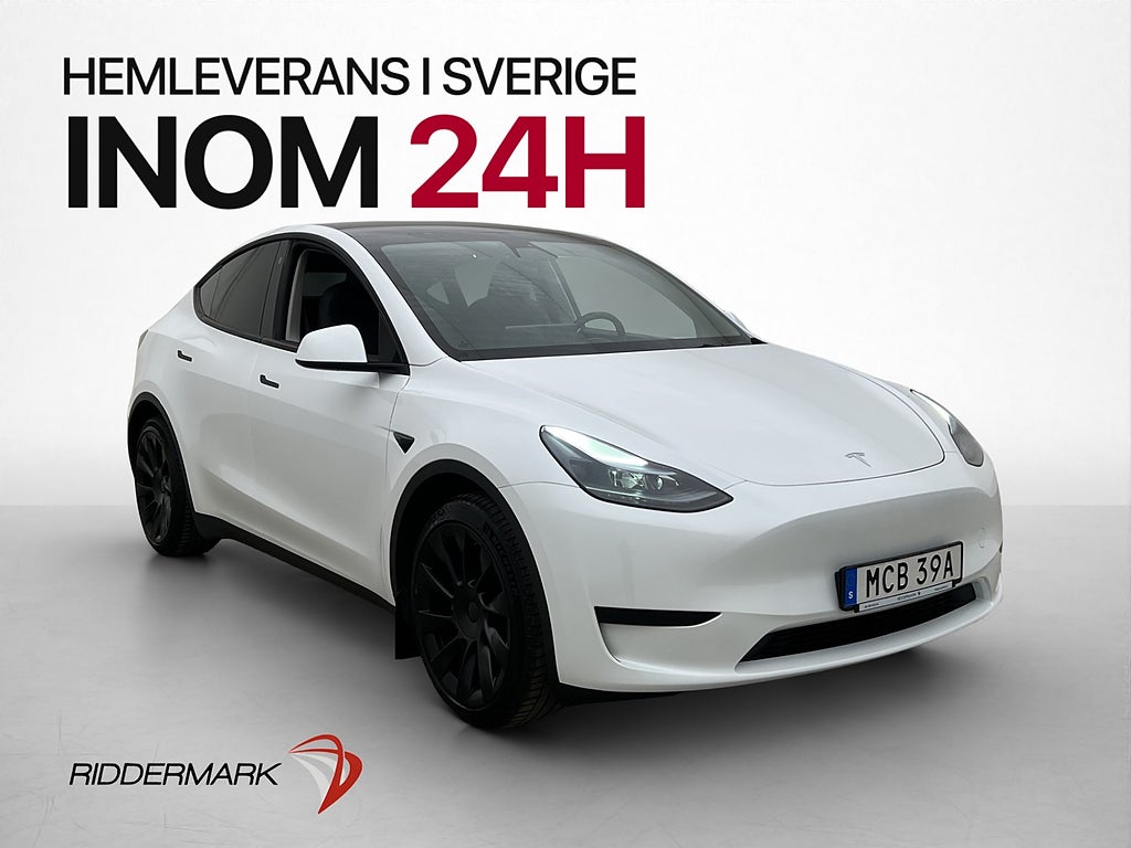 Tesla Model Y Standard Range Autopilot Panorama Svensksåld