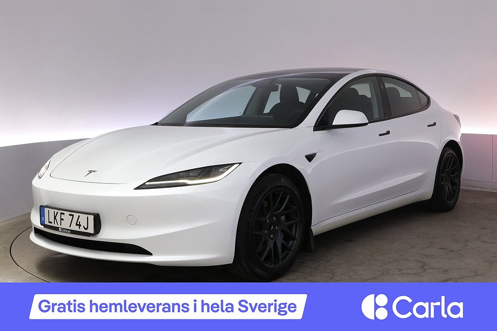Tesla Model 3 Standard Range Highland Autopilot Pano V-hjul