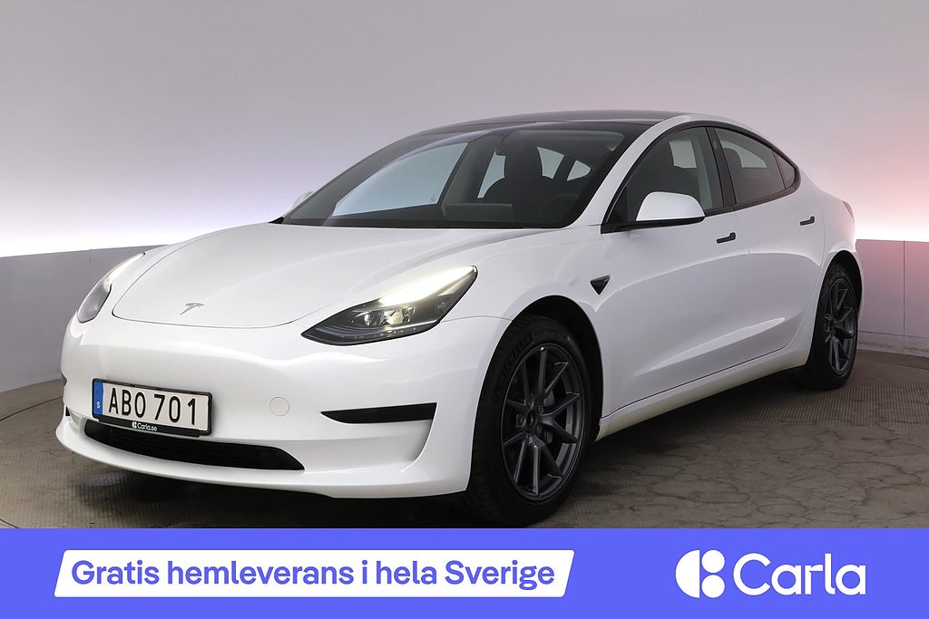 Tesla Model 3 Standard Range Refresh AP Pano Drag V-hjul