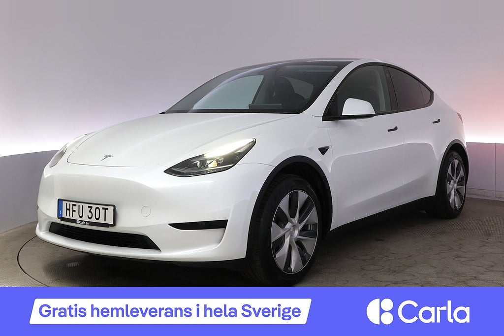 Tesla Model Y Standard Range RWD Autopilot Pano Drag V-hjul