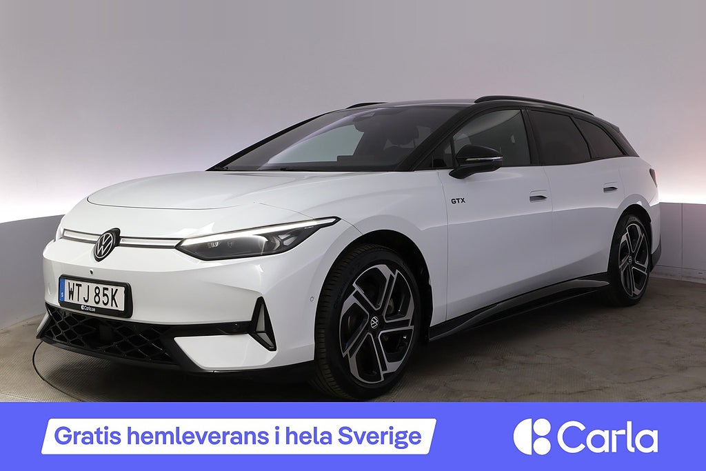 Volkswagen ID.7 GTX Tourer Plus Drag HK Elstol HuD V-hjul