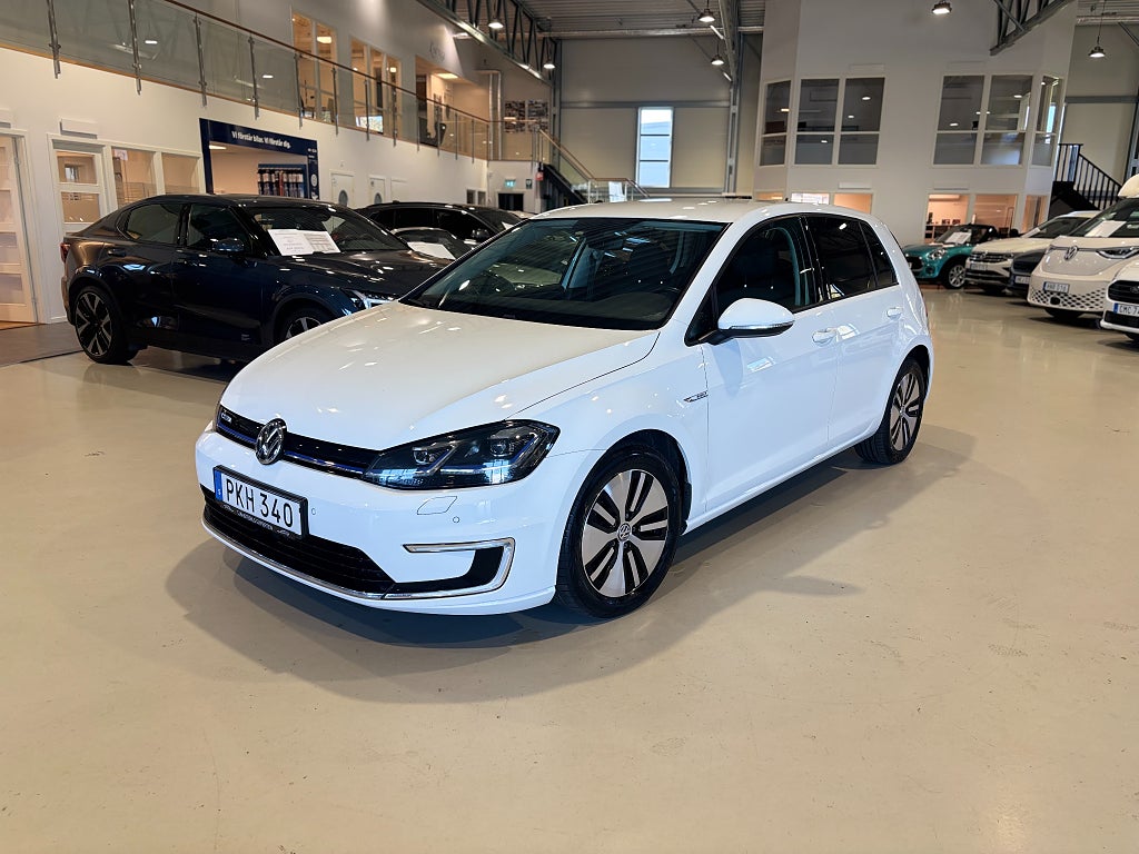 Volkswagen E-Golf Plus-paket / GPS / Värmepump /