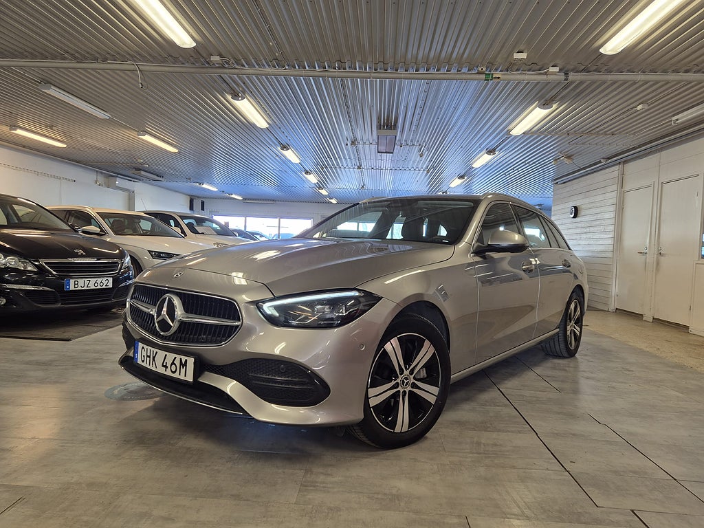 Mercedes-Benz C 300 T e Adaptiv Farthållare Drag 9G-Tronic