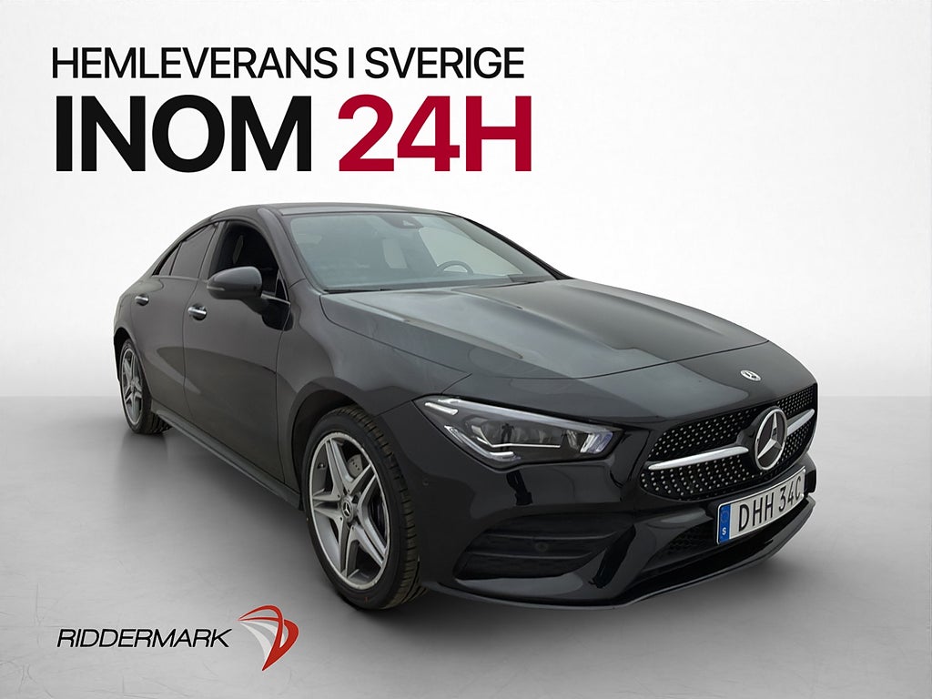 Mercedes-Benz CLA250 e AMG Widescreen Pano P-Värm Drag MOMS