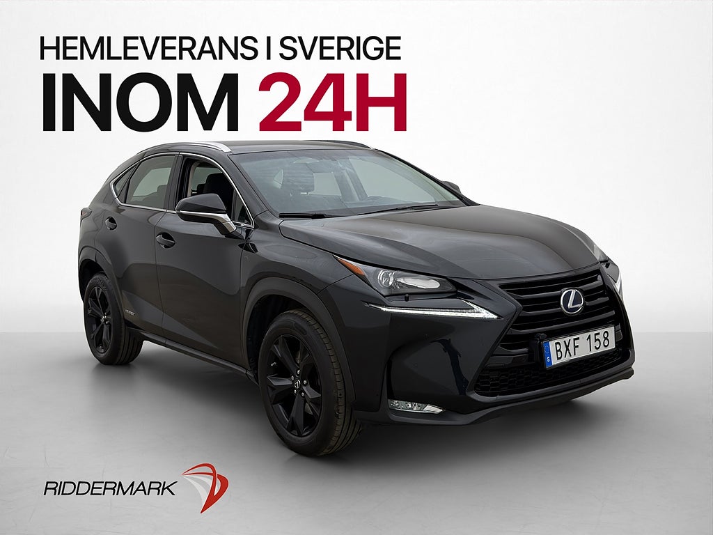 Lexus NX 300h AWD 2.5 F Sport Läder Värmare Kamera Navi Drag