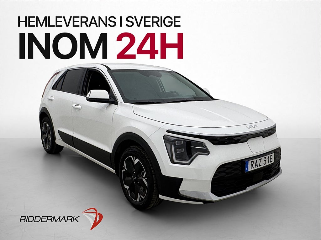 Kia Niro EV 204hk Action Kamera Navigation CarPlay