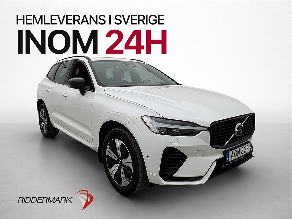 Volvo XC60 Recharge T6 AWD Plus Pano H/K Värmare 360° Drag