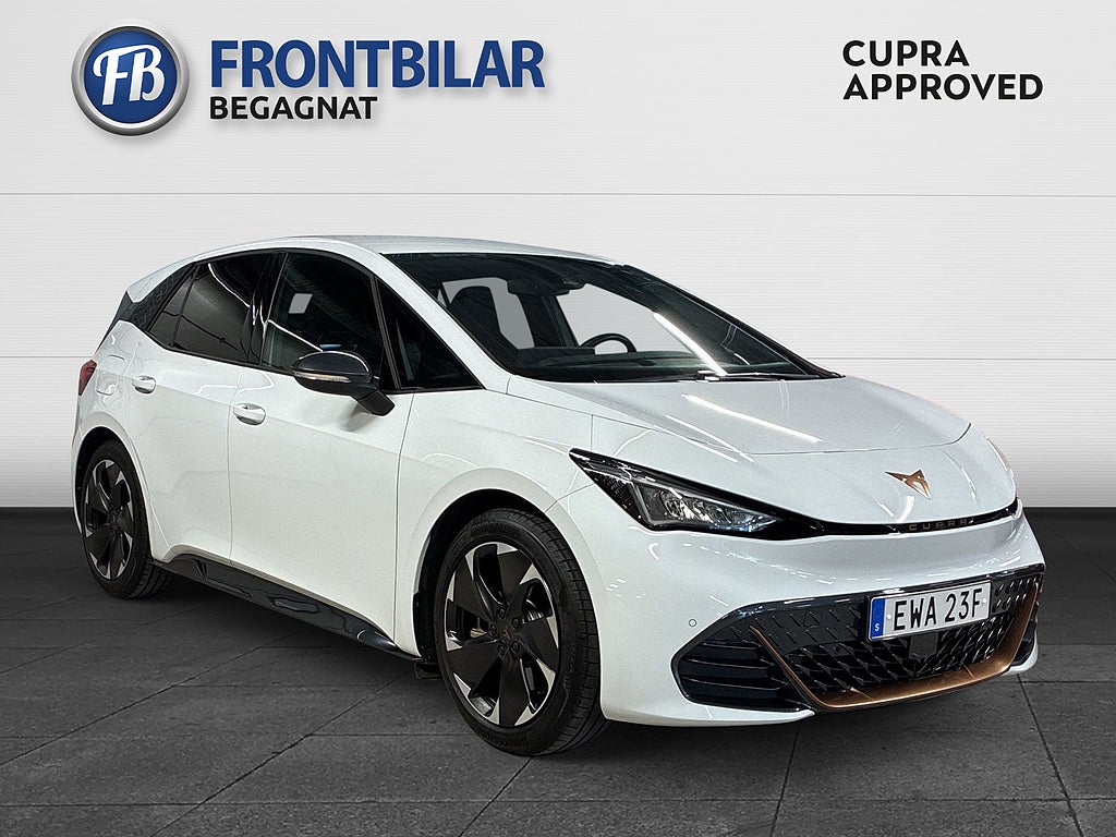 Cupra Born e-boost 58/B-kamera/Adaptiv-fart/Full Link/19″fälg