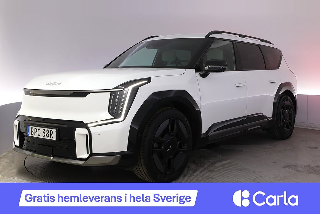 Kia EV9 AWD GT line 7-Sits Drag Pano Elstol Meridian V-hjul
