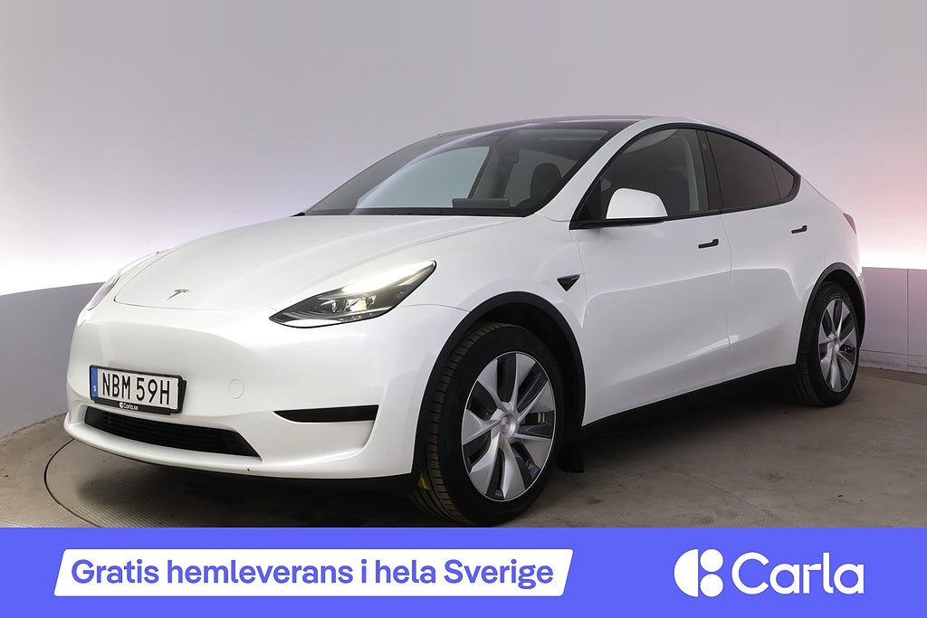 Tesla Model Y Standard Range RWD Autopilot Pano Drag V-hjul