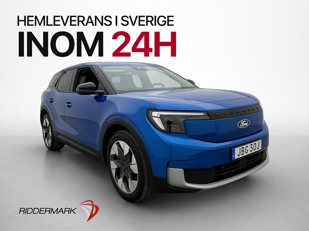 Ford Explorer EV Extended Range AWD 79 kWh Kamera Skinn MOMS