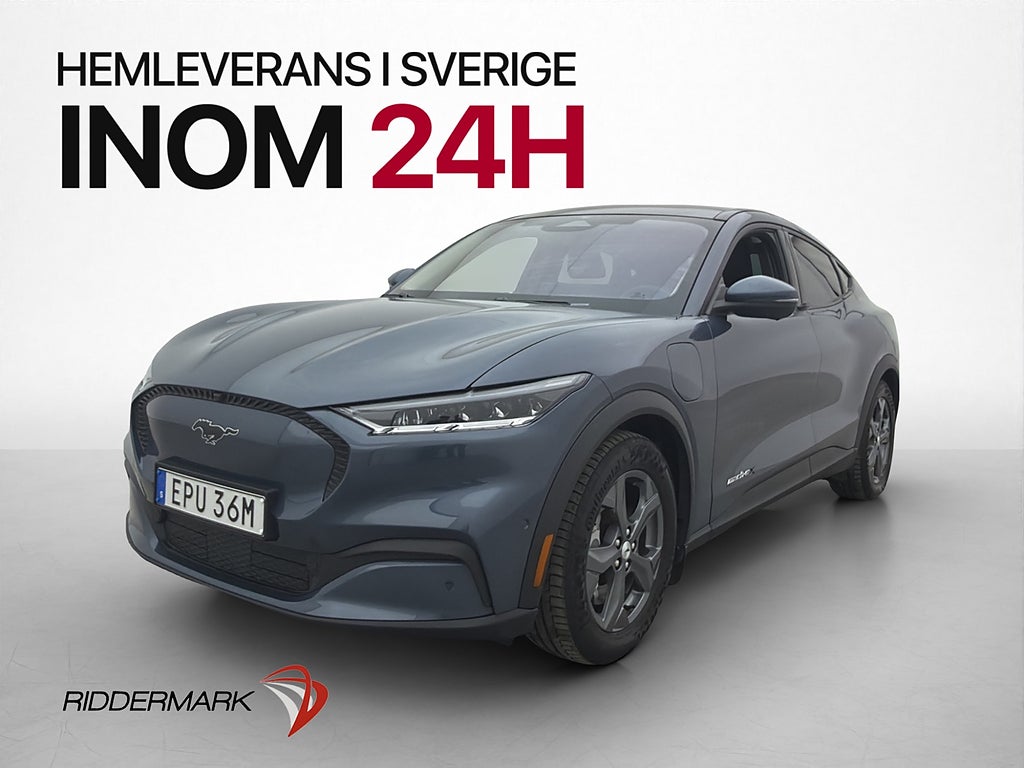 Ford Mustang Mach-E Long Range Pano B&O 360° Skinn Elstolar