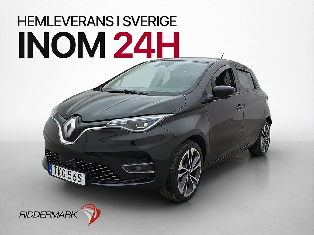 Renault Zoe R135 52 kWh 136hk FRIKÖPT BATTERI Intens Kamera