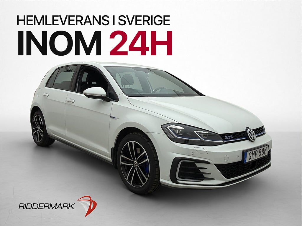 Volkswagen Golf GTE 204hk Cockpit Sensorer CarPlay Adpt-Fart