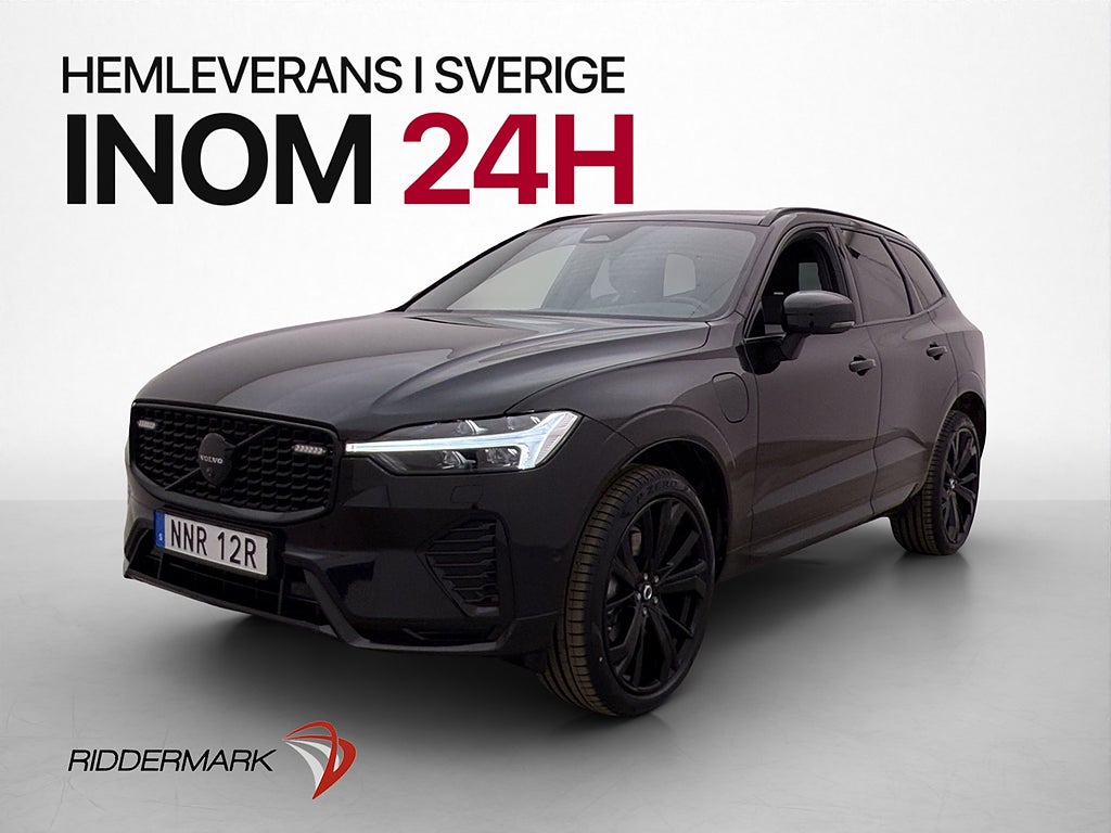Volvo XC60 Recharge T6 AWD Plus Black Pano H/K 360° Värm