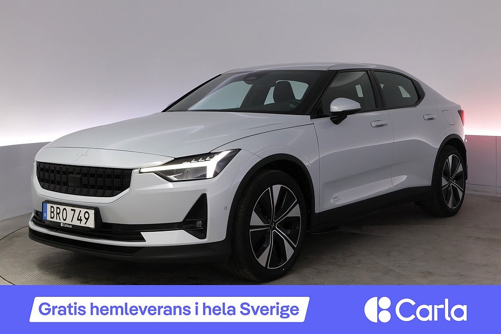 Polestar 2 Long Range Single Motor Pilot lite 360 BLIS VHjul