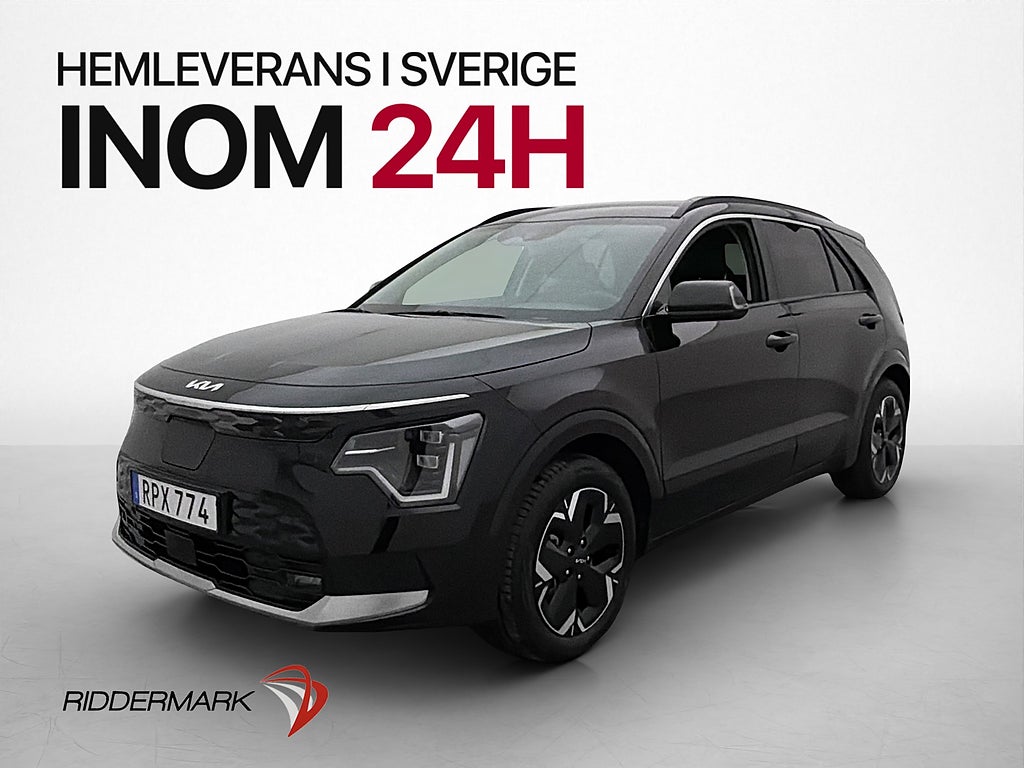 Kia Niro EV Advance H/K Värmare Adaptiv-fart Kamera Navi