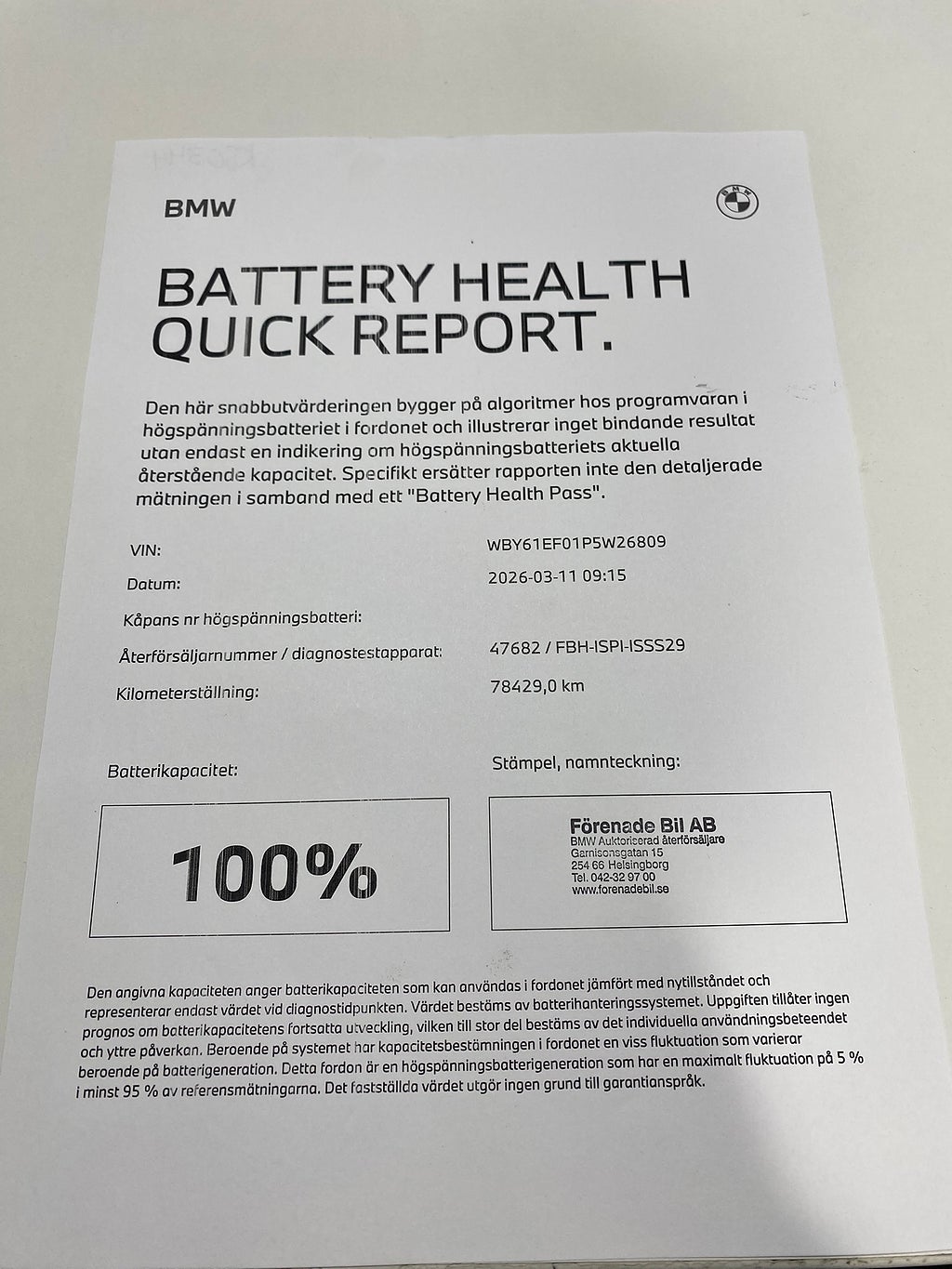 BMW iX1 xDrive30 Rattvärme