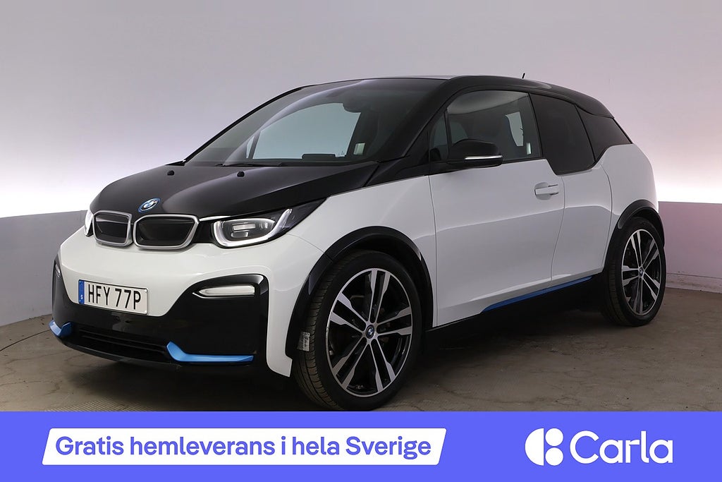 BMW i3s 120 Ah Charged Navi 20″ Värmepump Snabbladdning