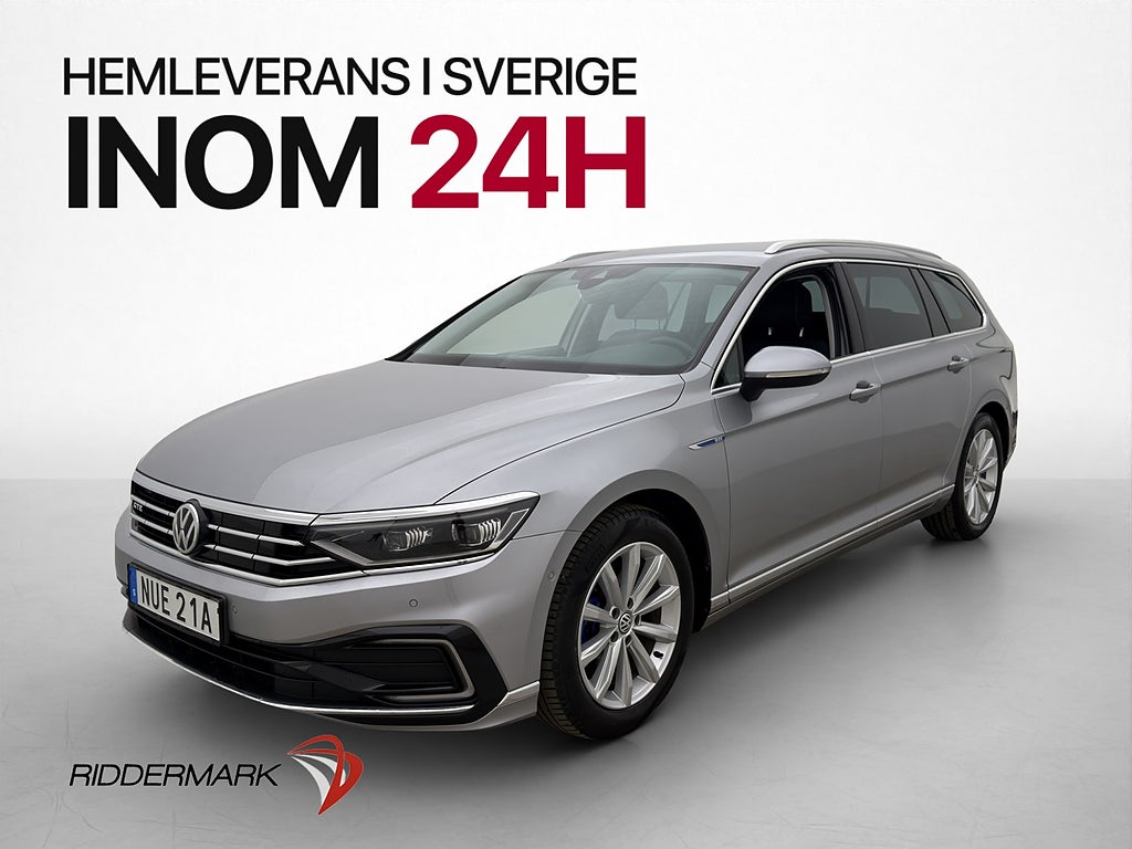 Volkswagen Passat GTE 1.4 TSI Värmare Kamera Drag CarPlay