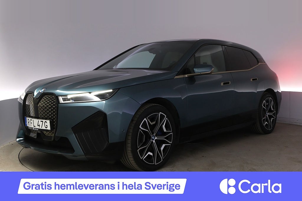 BMW iX xDrive50 Sport Drag Pano H/K HUD Laser DAP SoftClose