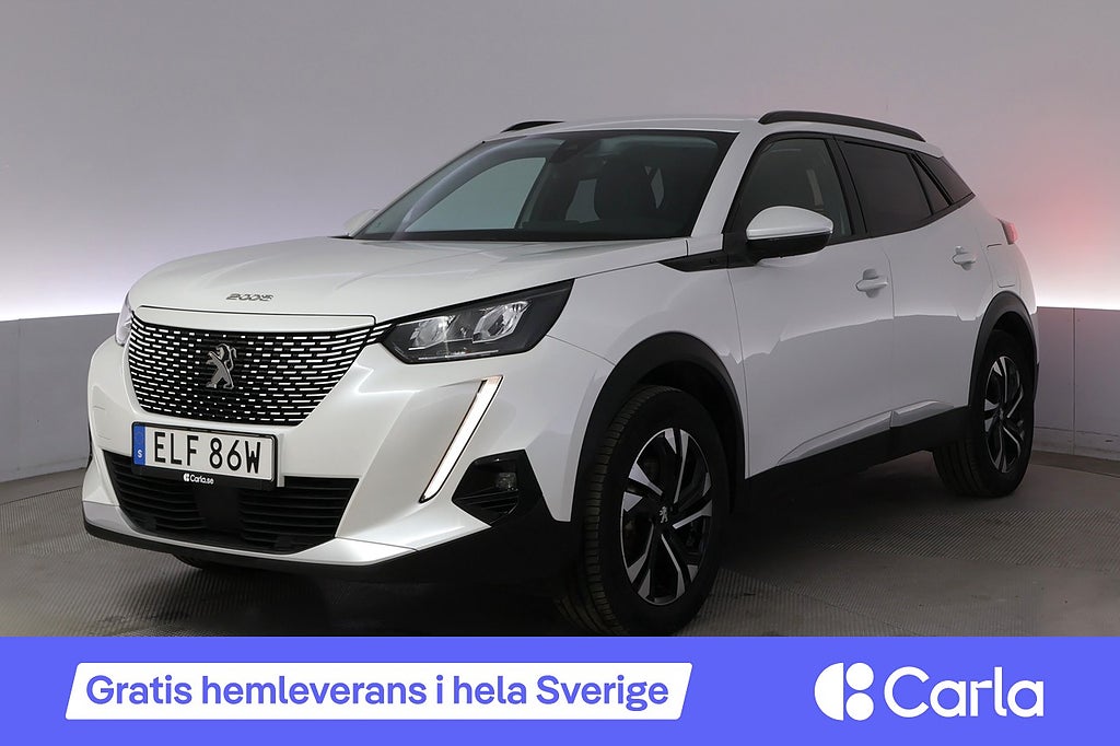 Peugeot E-2008 Allure pack Kamera Lane Assist Tonade rutor
