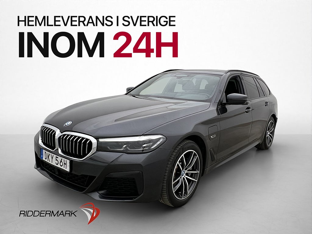 BMW 530e xDrive M Sport Pano Cockpit Läder Shadow Kamera